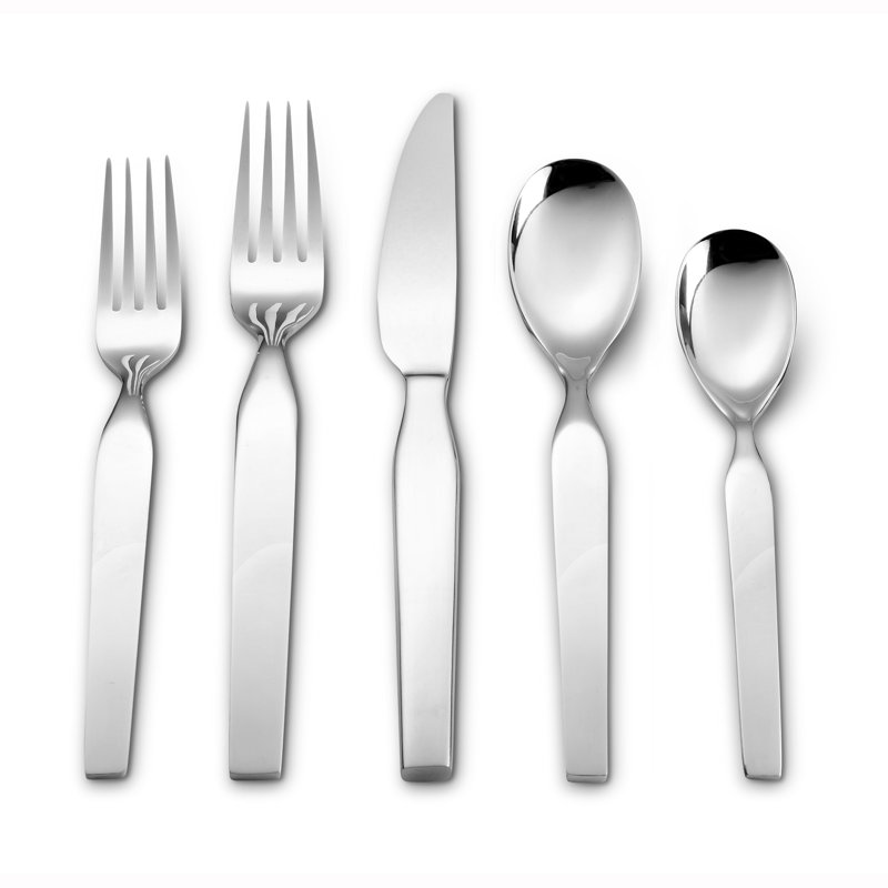 Kitchinox Stainless Steel Flatware Set Service for 8 & Reviews